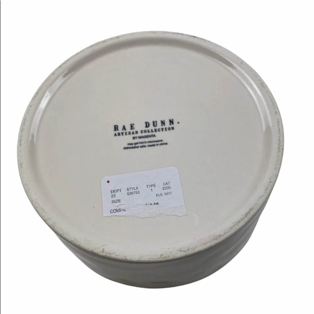 Rae Dunn “DEVOUR” Dog Bowl 6
